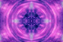 Andělská čtveřice - purple